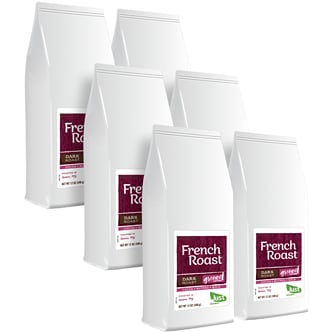 Just FreshDirect Ground Coffee, French Roast