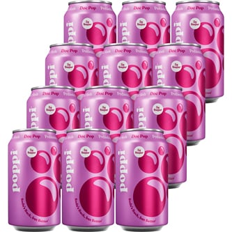 Poppi Prebiotic Soda, Doc Pop, Case