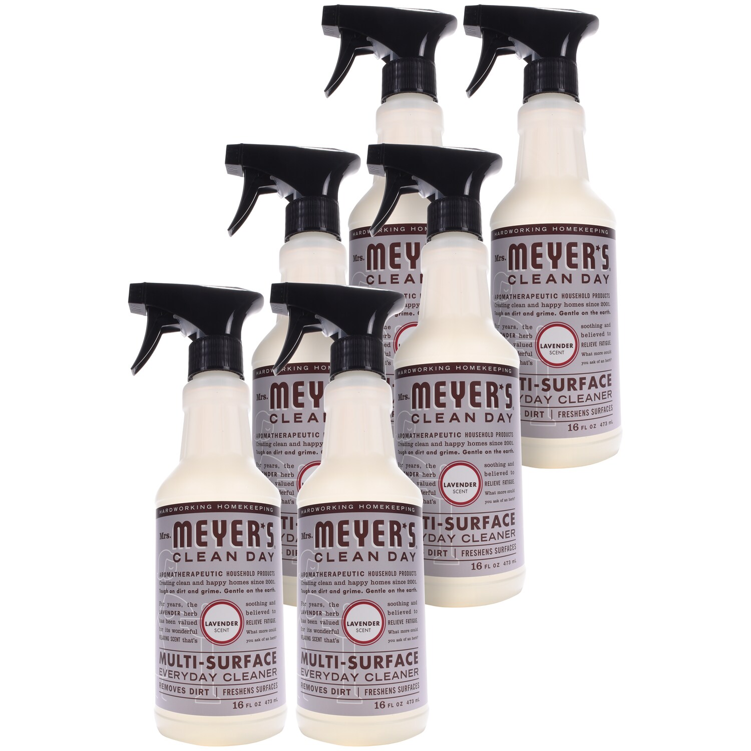 Mrs. Meyer's Clean Day Multi-Surface Everyday Cleaner, Lavender, Case