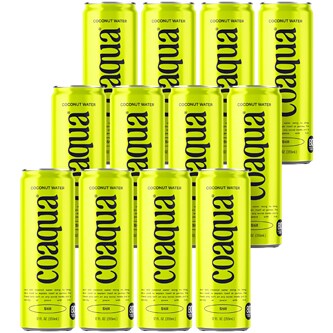 CoAqua Coconut Water, Still, Case