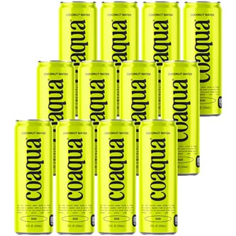 CoAqua Coconut Water, Still, Case