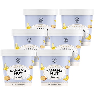 Mylk Labs Oatmeal Cup, Banana Nut, Case