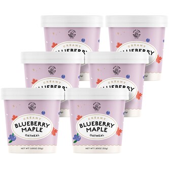Mylk Labs Oatmeal Cup, Blueberry Maple, Case