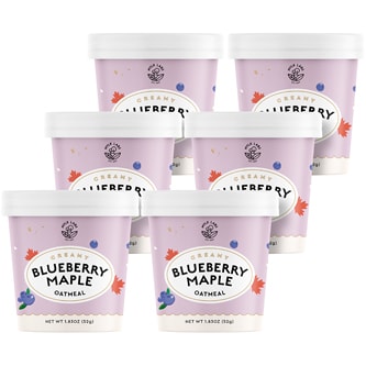 Mylk Labs Oatmeal Cup, Blueberry Maple, Case