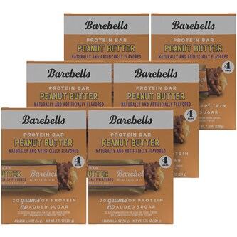 Barebells Protein Bar, Peanut Butter, Case