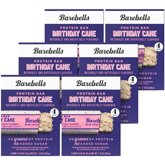 Barebells Protein Bar, Birthday Cake, Case