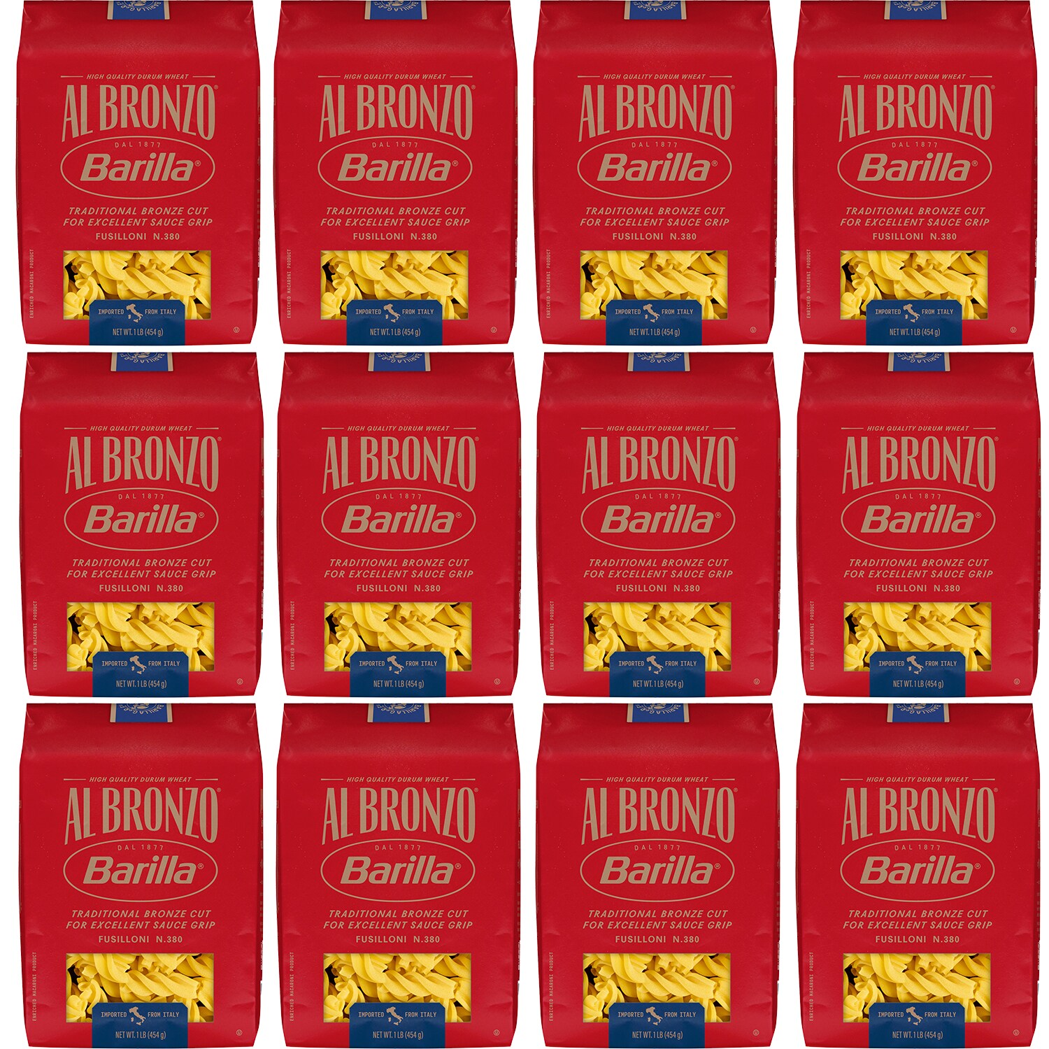 Barilla Al Bronzo Fussiloni, Case