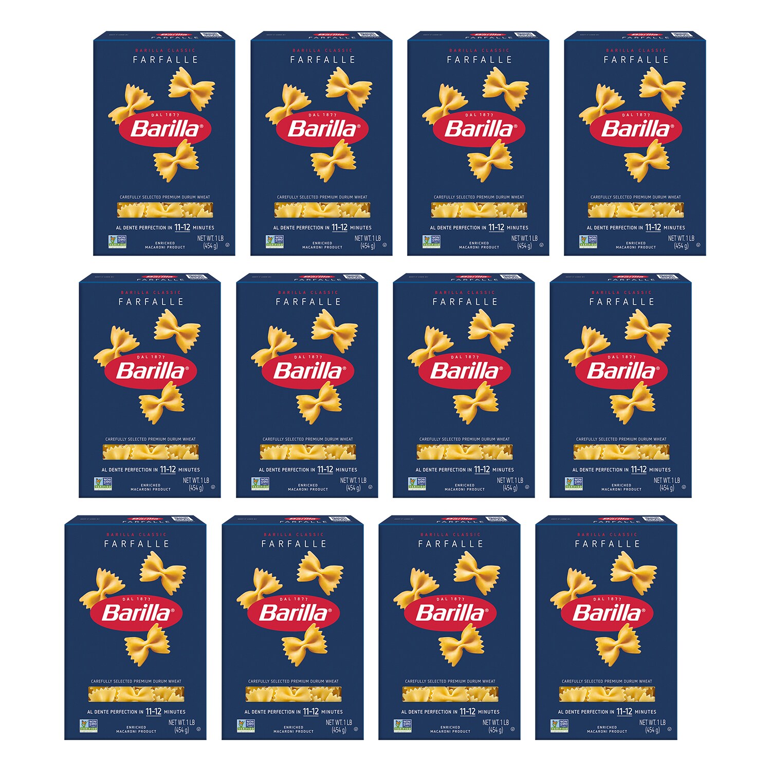 Barilla Farfalle, Case