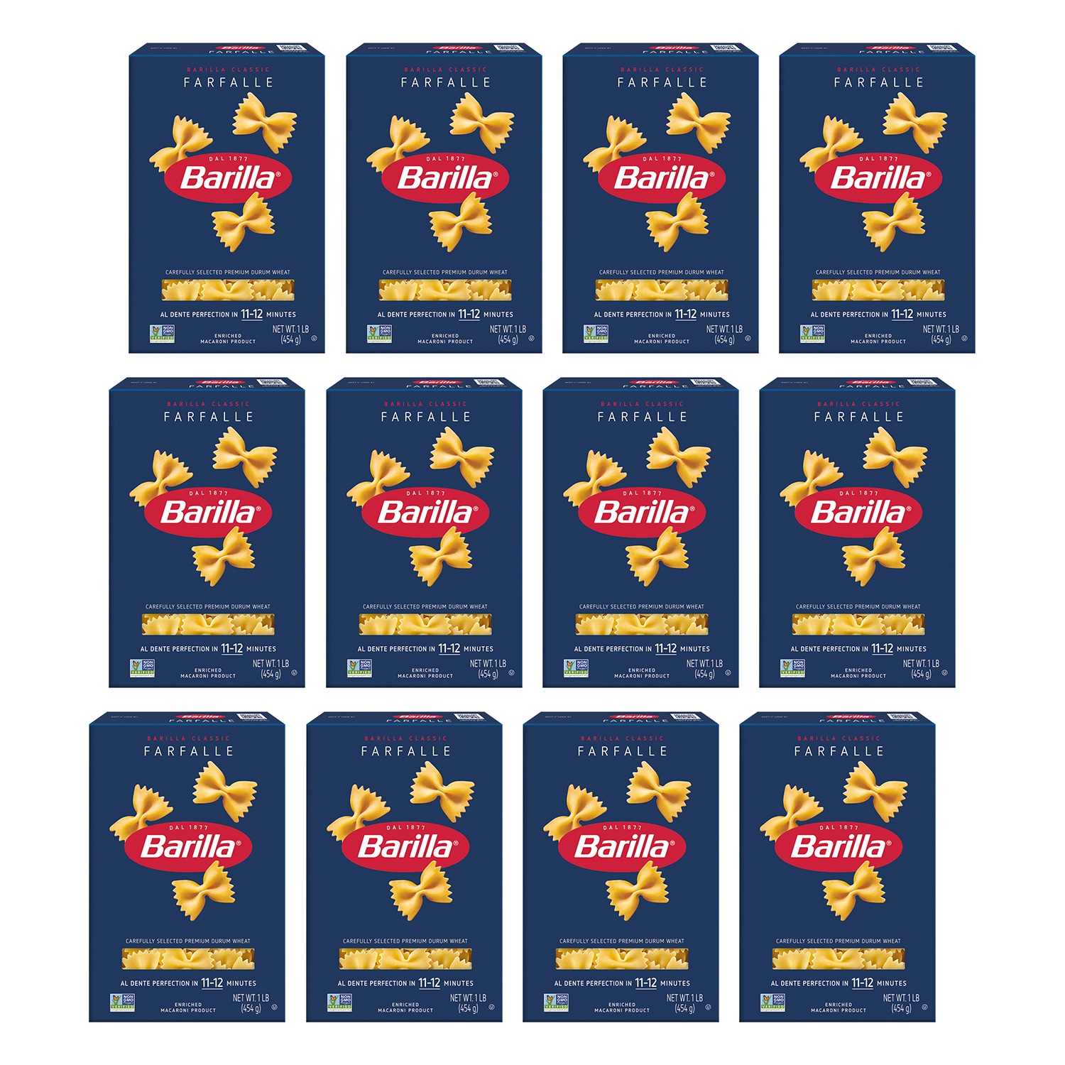 Barilla Farfalle, Case