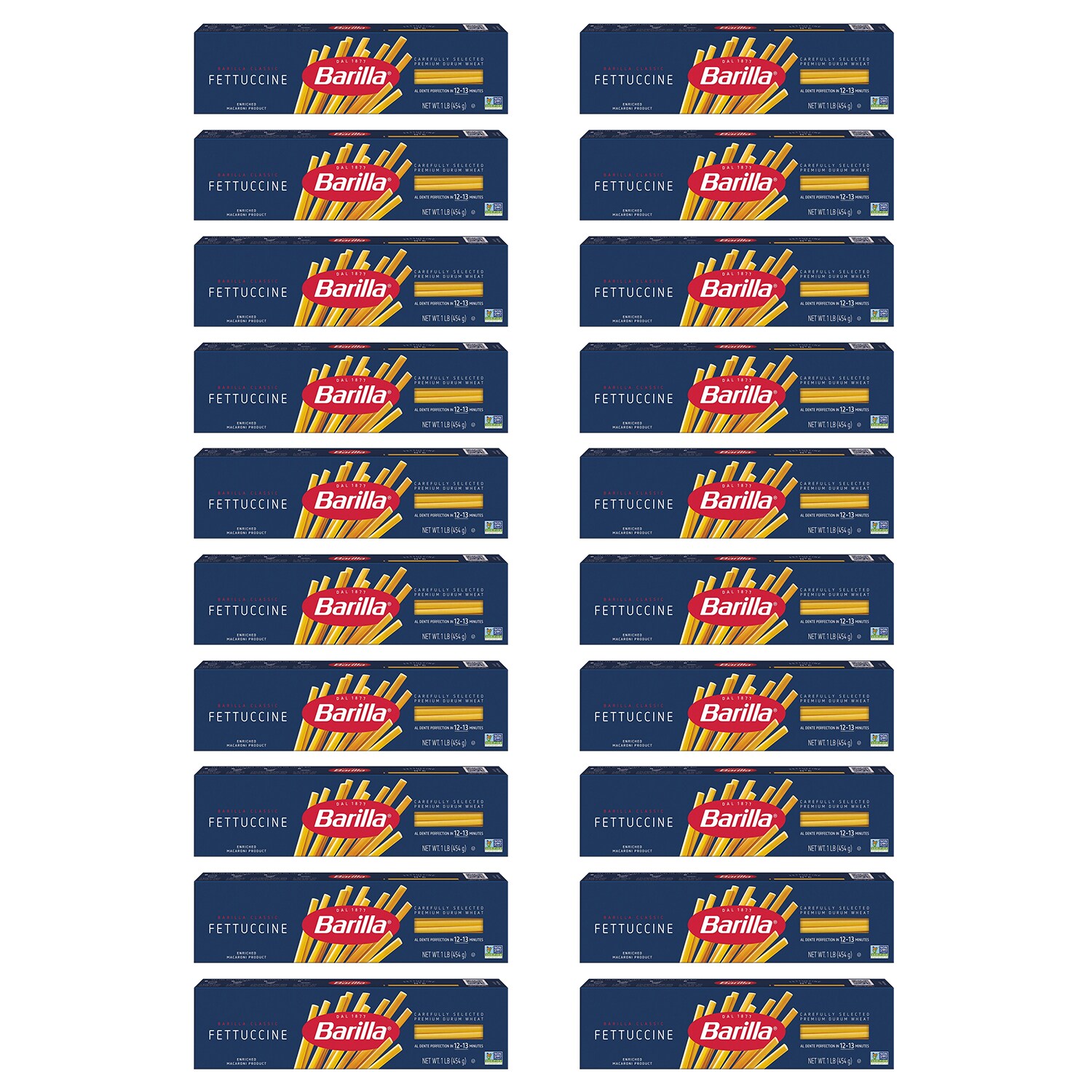 Barilla Fettuccine, Case