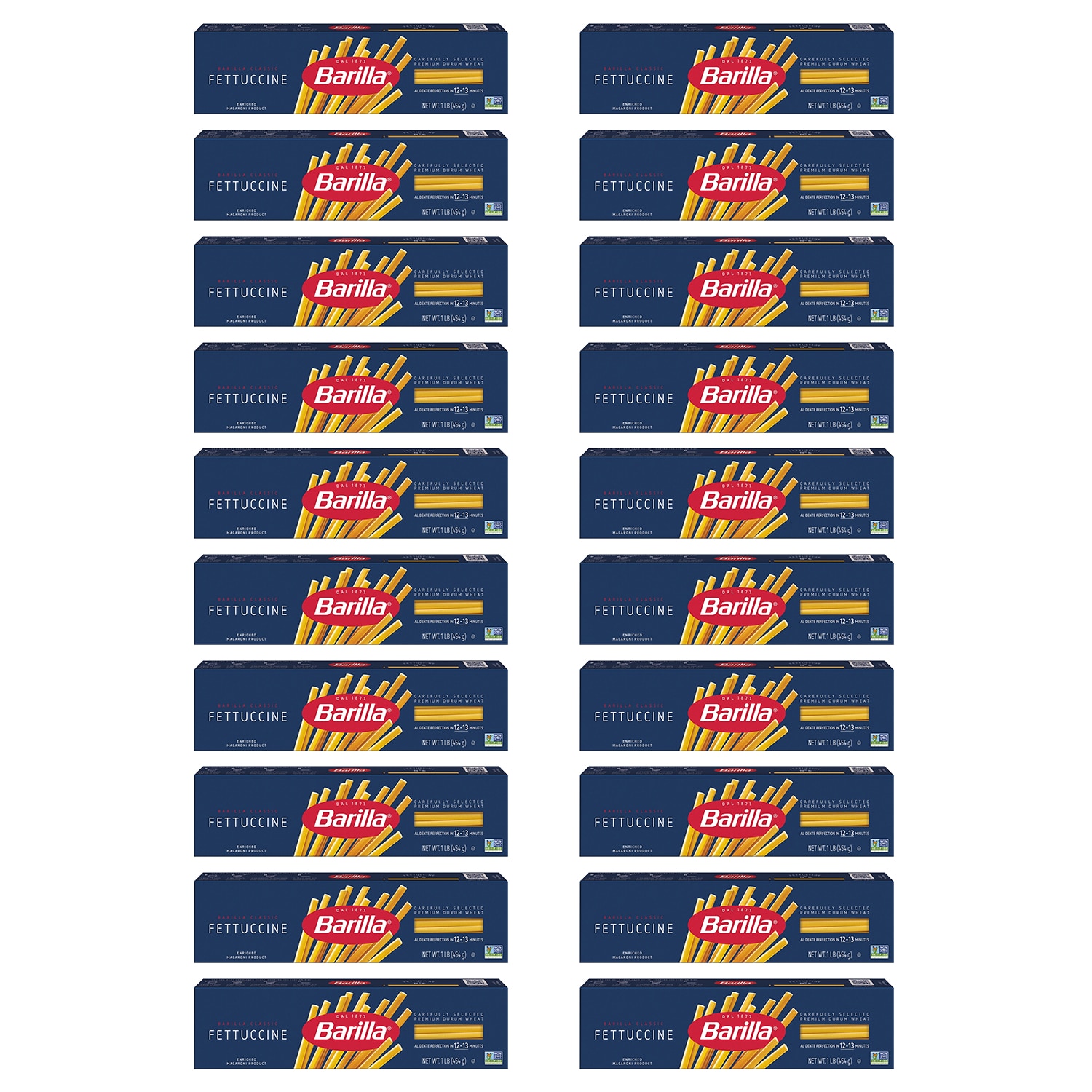 Barilla Fettuccine, Case