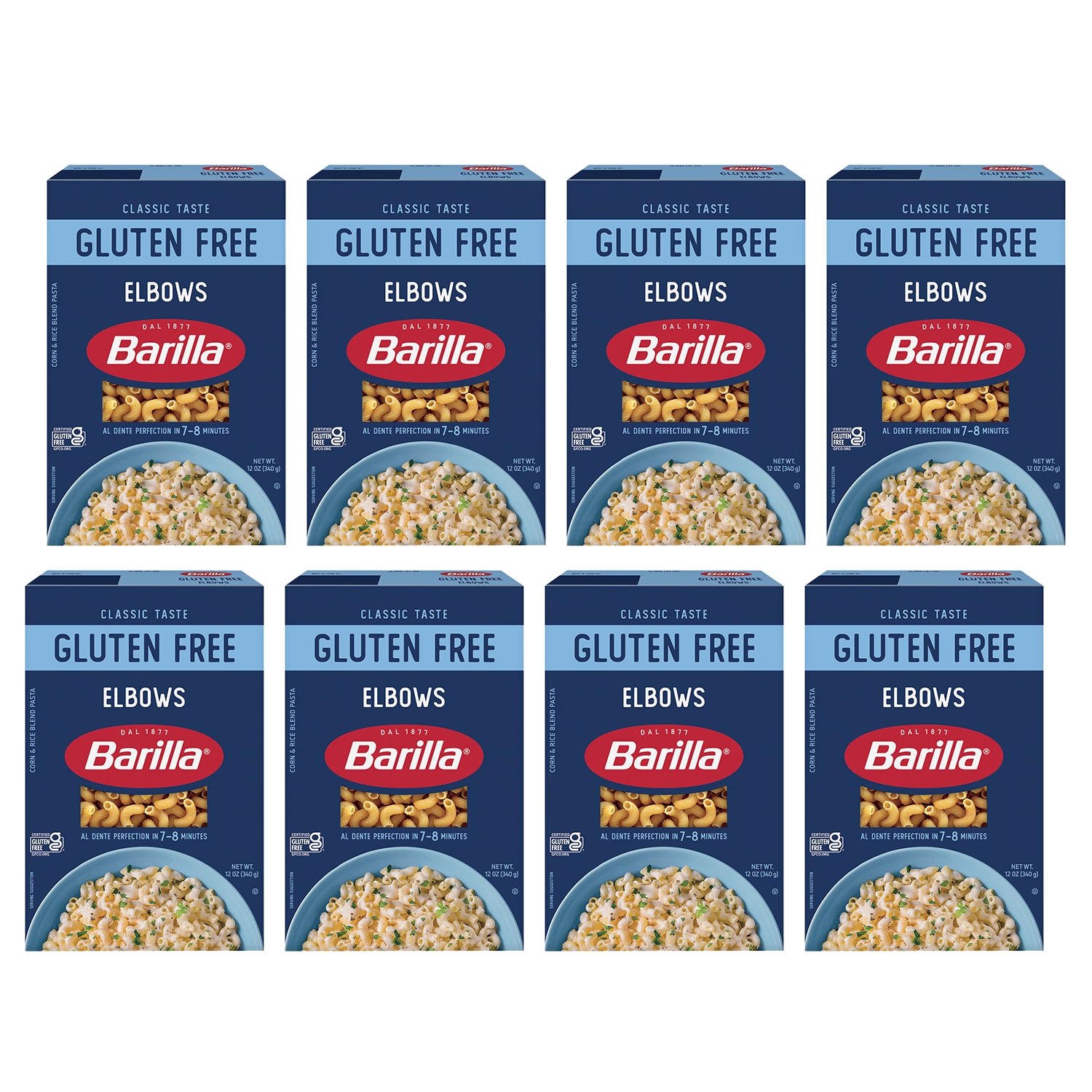 Barilla Gluten-Free Elbows, Case