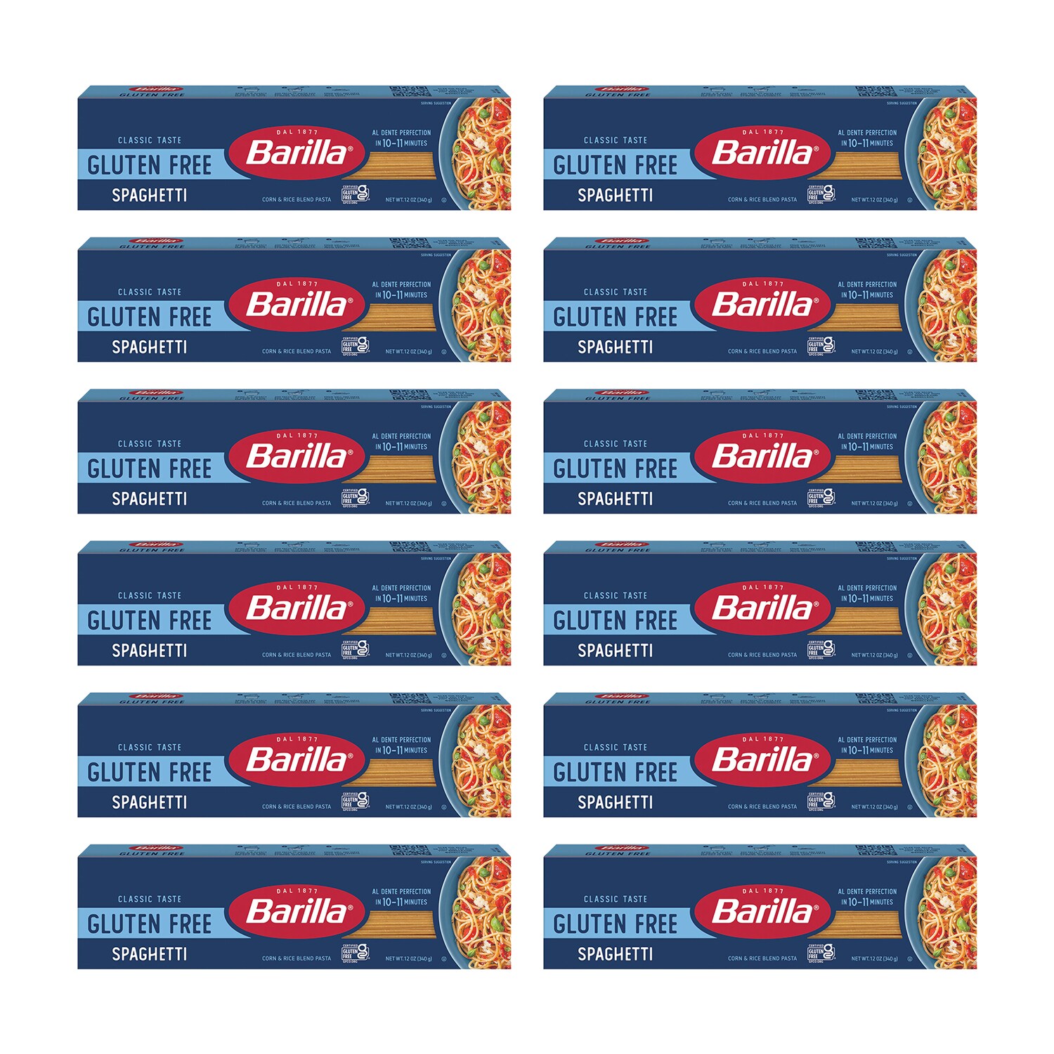 Barilla Gluten-Free Spaghetti, Case