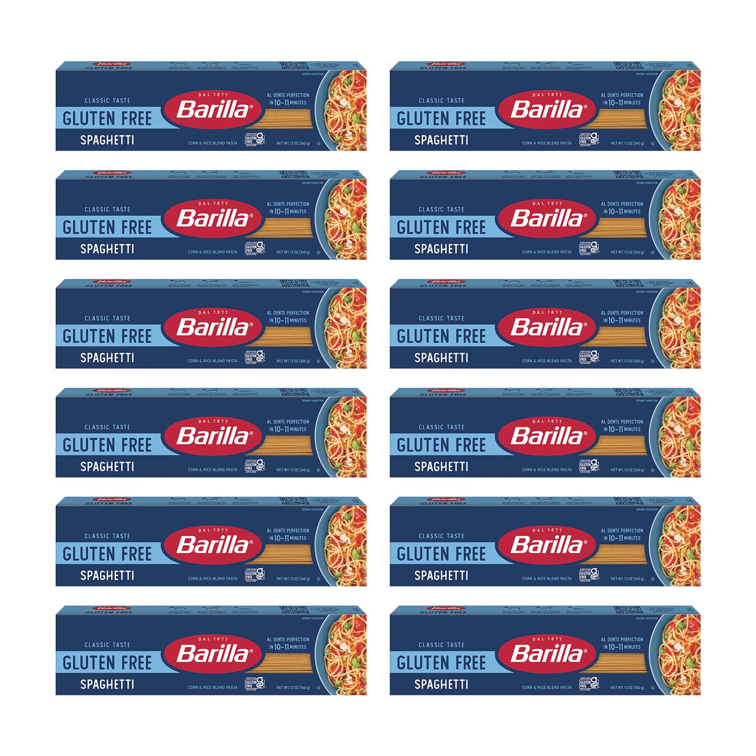 Barilla Gluten-Free Spaghetti, Case