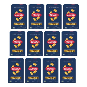 Barilla Mezzi Rigatoni, Case