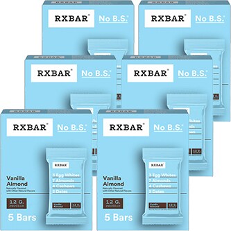 RXBAR Protein Bar, Vanilla Almond, Case