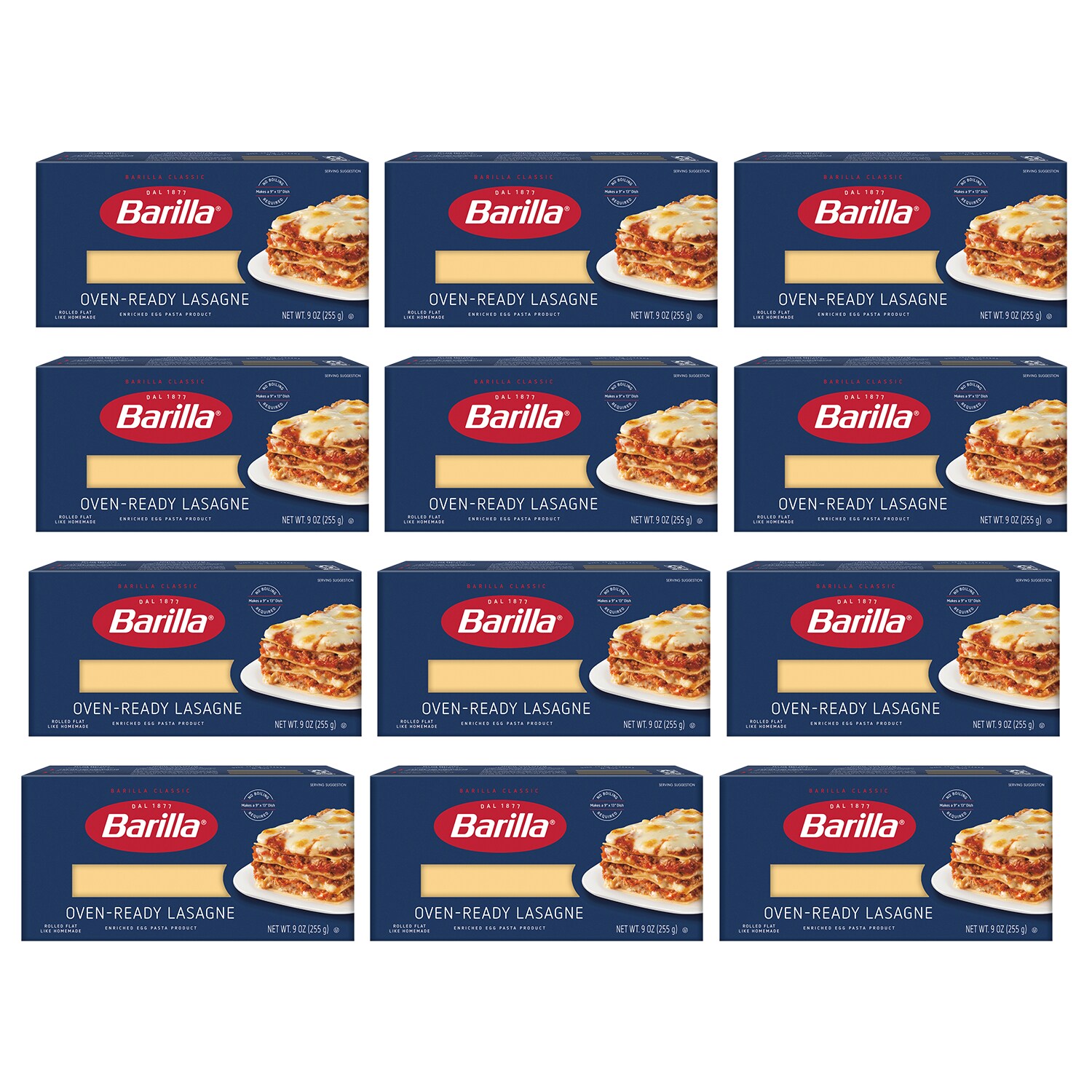 Barilla Oven-Ready Lasagne, Case