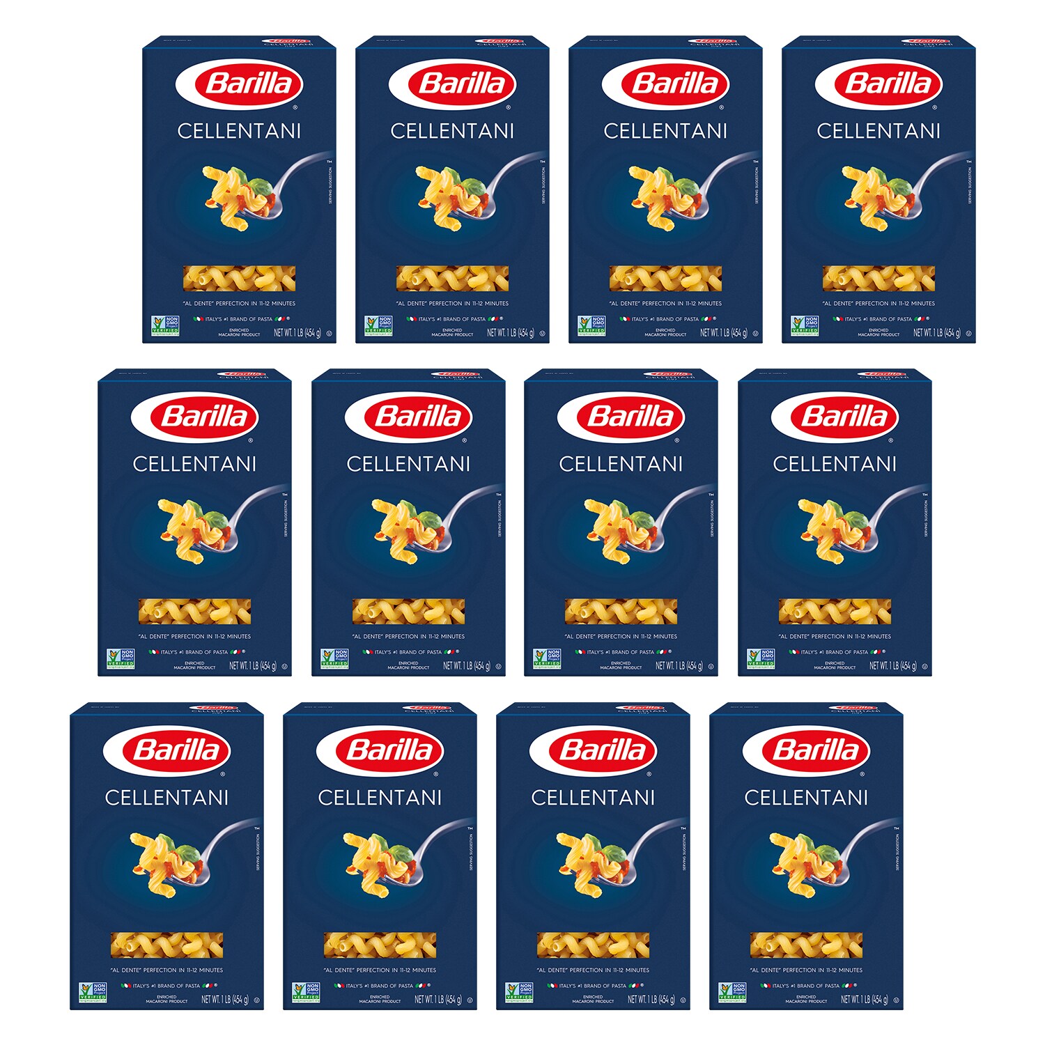 Barilla Cellentani, Case
