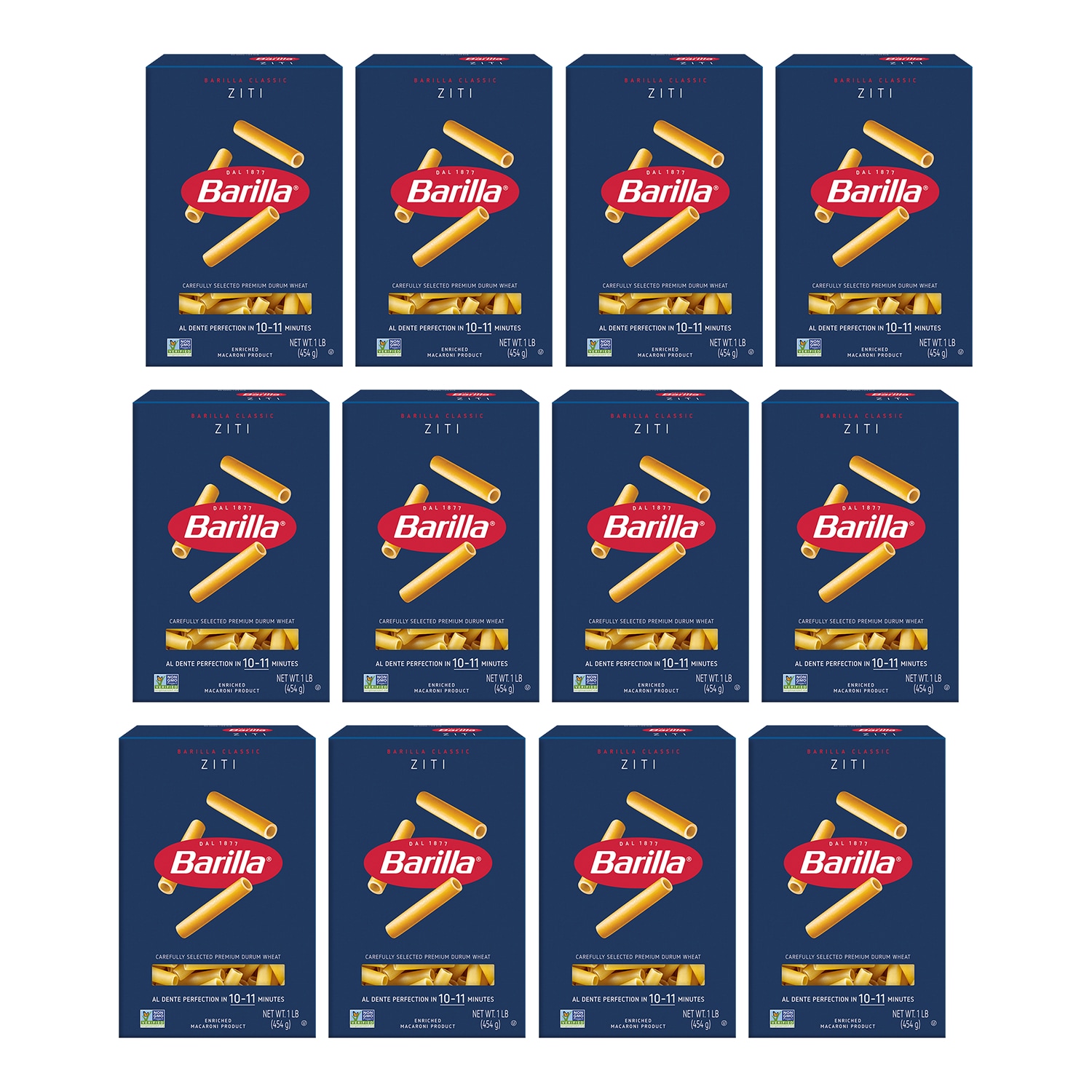 Barilla Ziti, Case