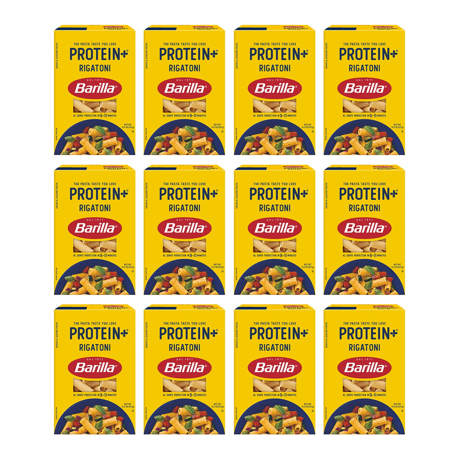 Barilla Protein+ Rigatoni, Case