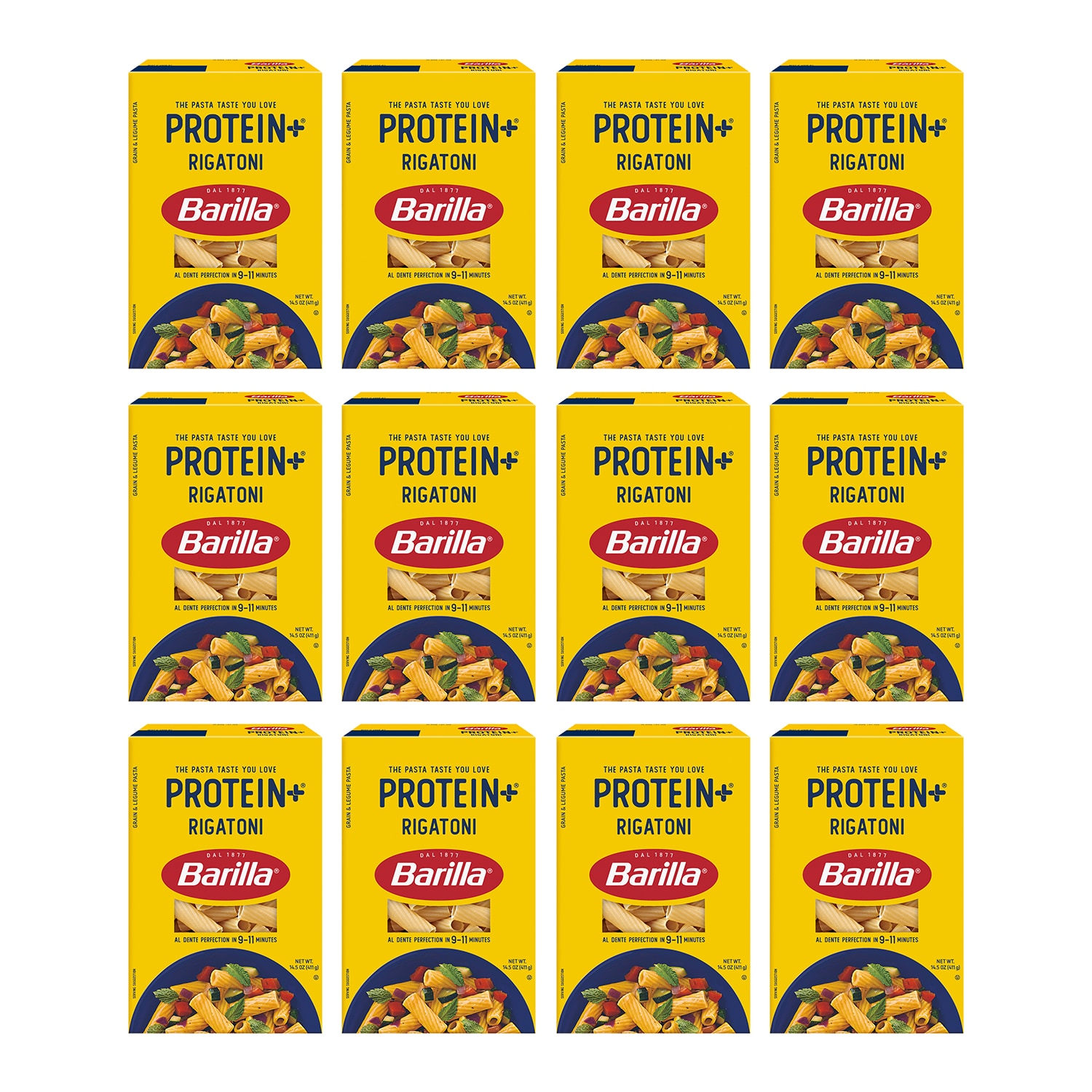 Barilla Protein+ Rigatoni, Case