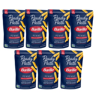 Barilla Fully Cooked Ready Pasta Penne, Case