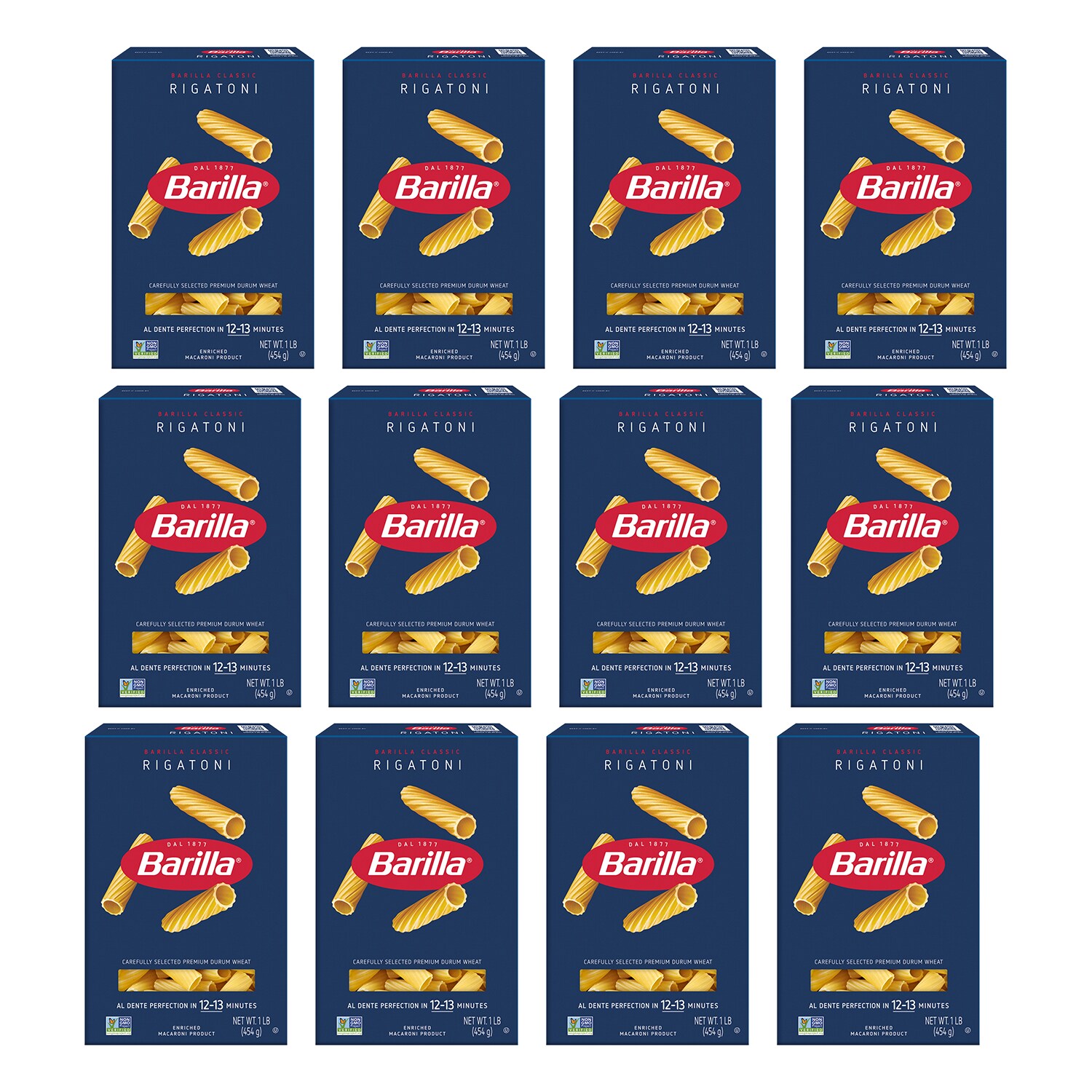 Barilla Rigatoni, Case