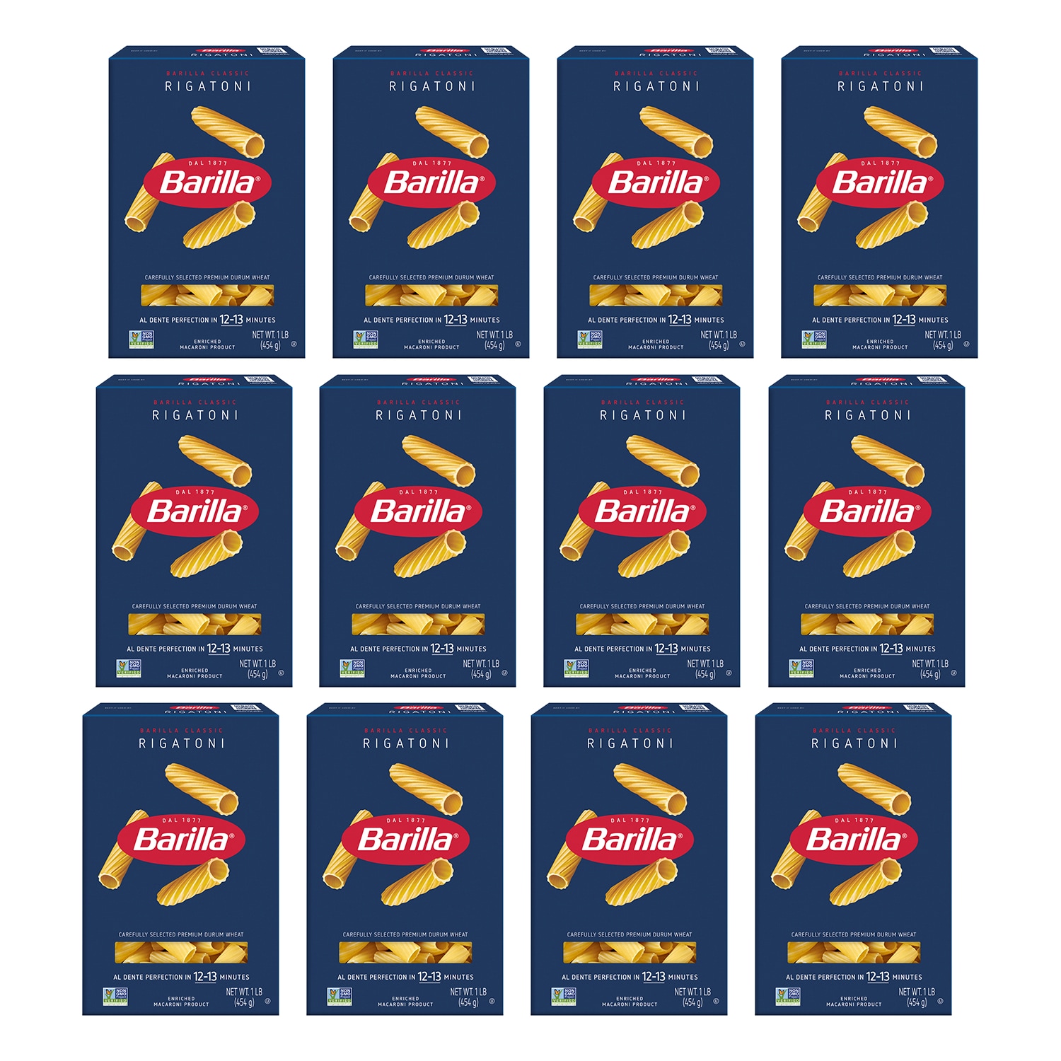 Barilla Rigatoni, Case