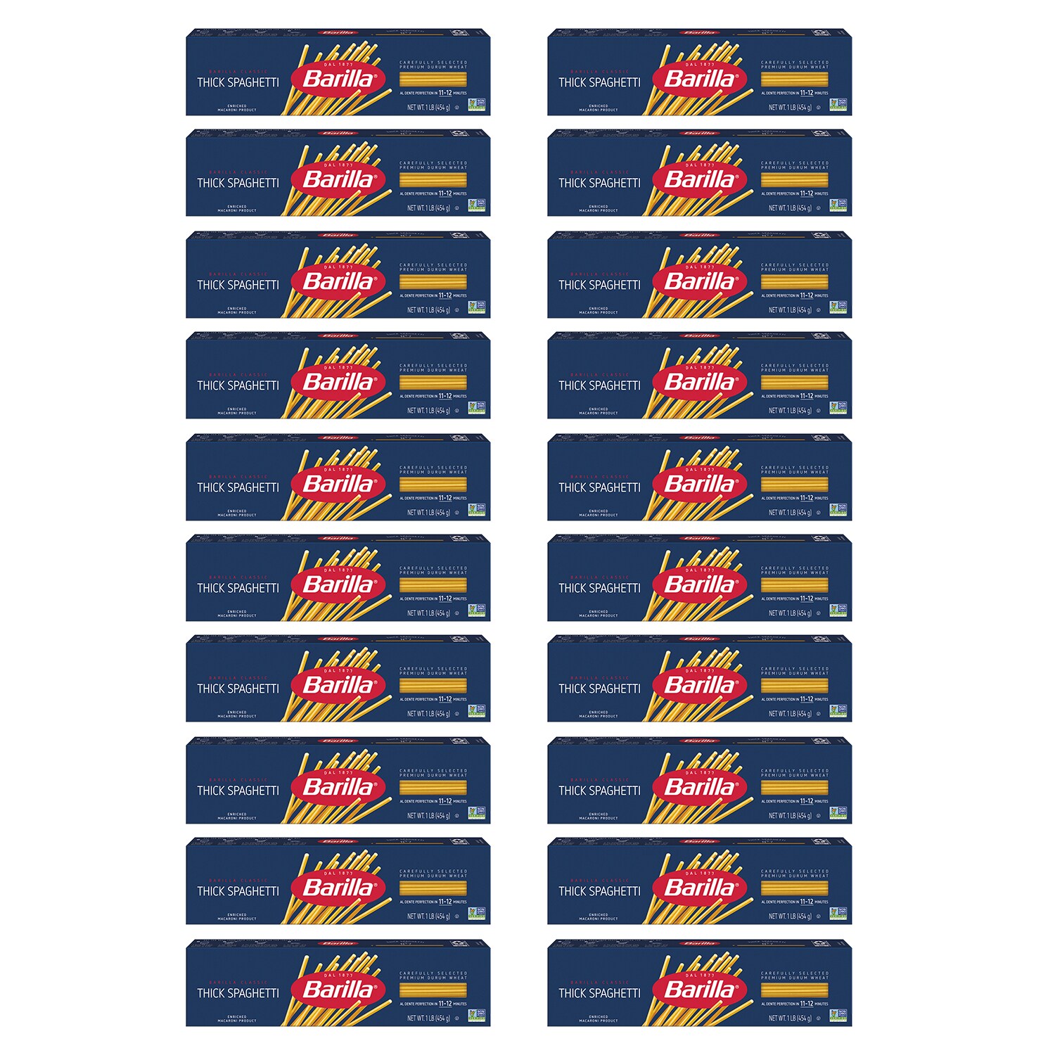 Barilla Thick Spaghetti, Case