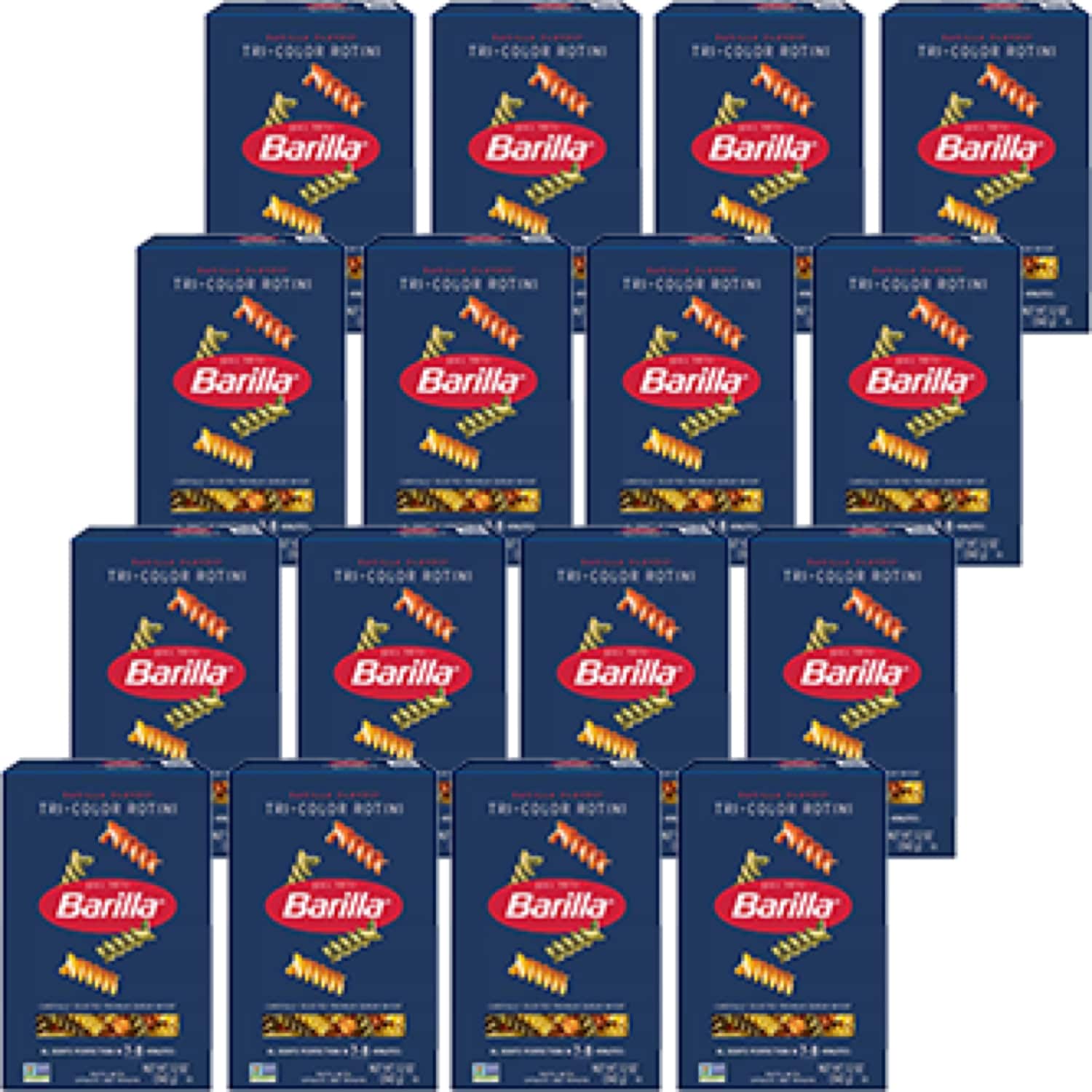Barilla Tri-Color Rotini, Case