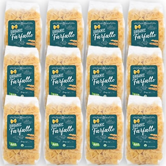 Just FreshDirect Organic Farfalle, Case