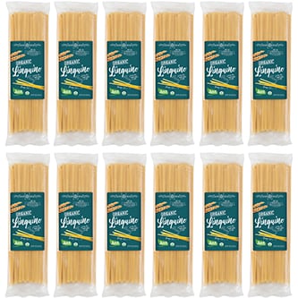 Just FreshDirect Organic Linguine, Case