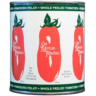 San Merican Tomatoes Whole Peeled Tomatoes