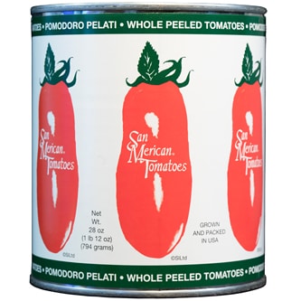 San Merican Tomatoes Whole Peeled Tomatoes