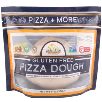 Wholly Wholesome Gluten-Free Pizza Dough Ball, Frozen