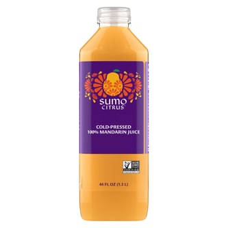 Sumo Citrus 100% Cold Pressed Mandarin Juice, Plastic Bottle