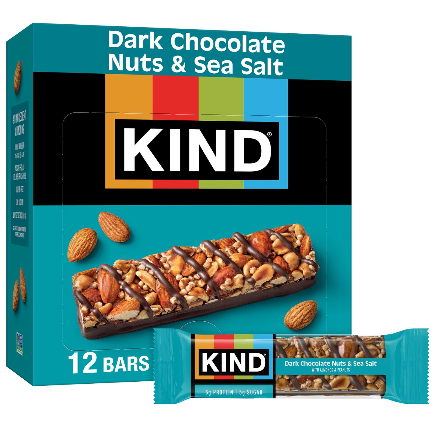 KIND Bars, Dark Chocolate Nuts & Sea Salt