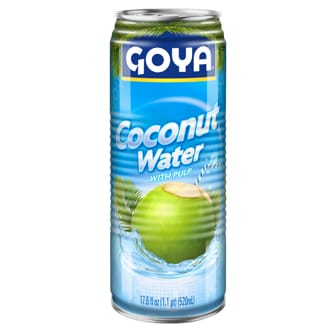 Goya Coconut Water with Pulp, Can