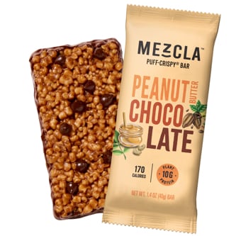 Mezcla Puff-Crispy Bar, Cocoa Peanut Butter