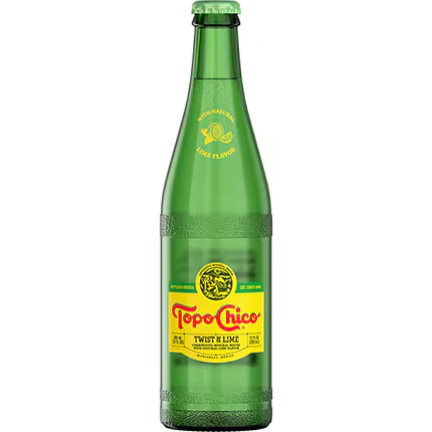 Topo Chico Mineral Water, Twist of Lime, Bottle