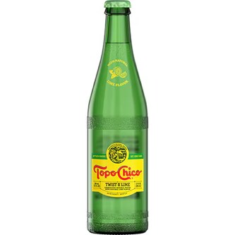Topo Chico Mineral Water, Twist of Lime, Bottle