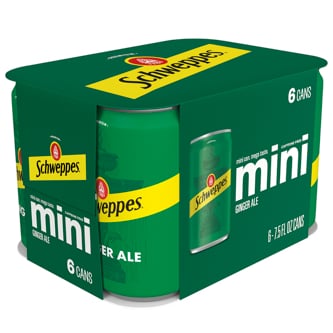 Schweppes Ginger Ale, Mini Cans
