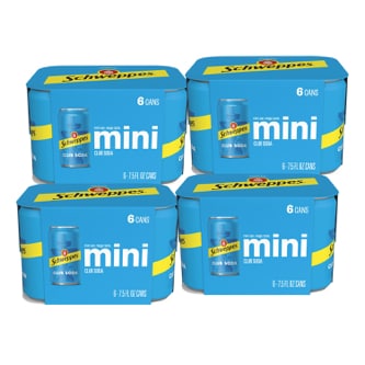 Schweppes Club Soda, Mini Cans