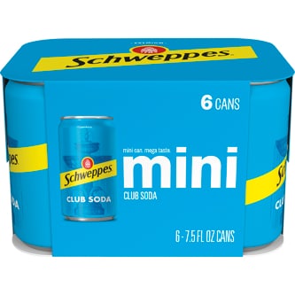 Schweppes Club Soda, Mini Cans