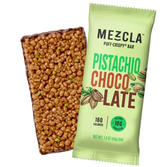 Mezcla Puff-Crispy Bar, Pistachio Chocolate