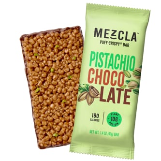 Mezcla Puff-Crispy Bar, Pistachio Chocolate