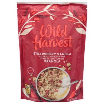 Wild Harvest Granola, Strawberry Vanilla