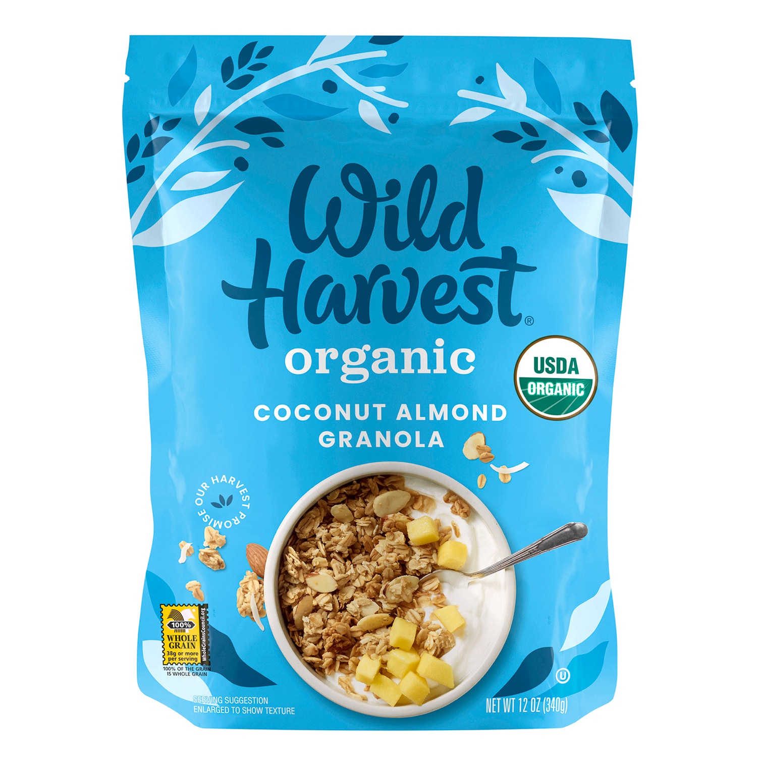 Wild Harvest Organic Granola, Coconut Almond