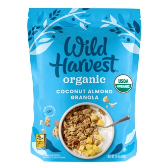 Wild Harvest Organic Granola, Coconut Almond