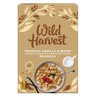 Wild Harvest Granola, Crunchy Vanilla Almond